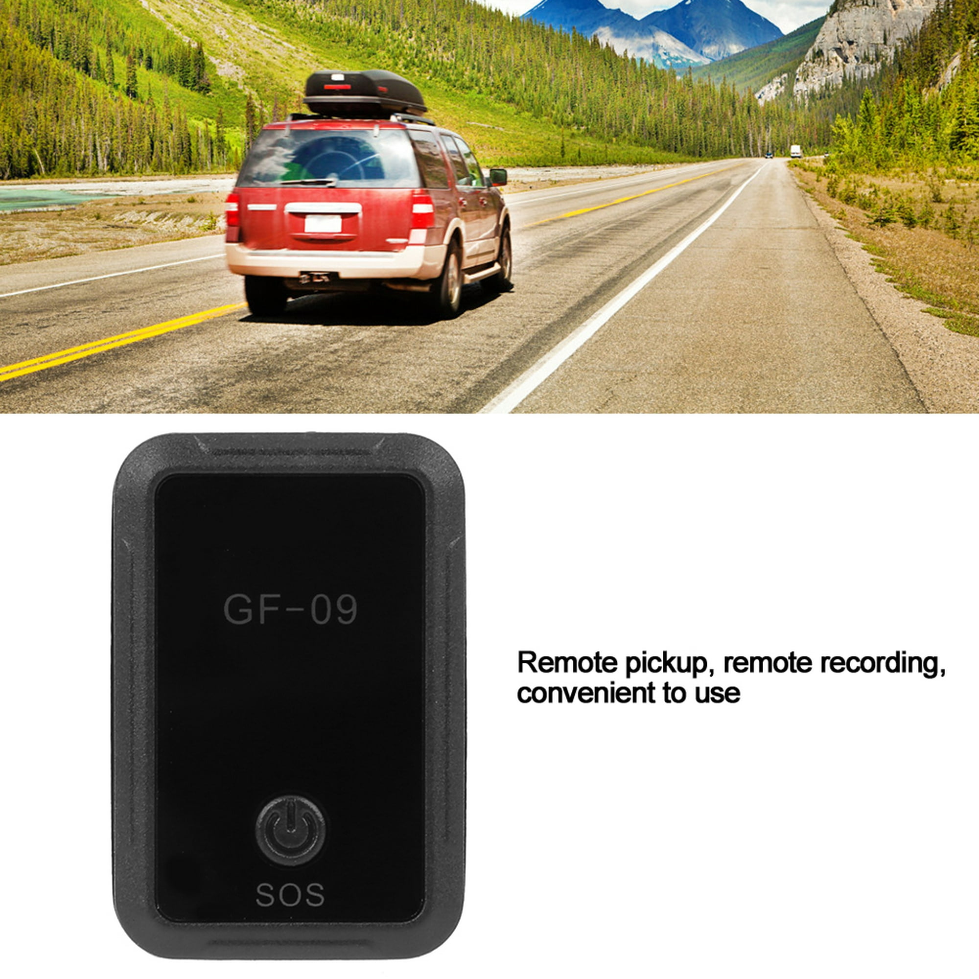 Rastreador GPS Rastreador magnético fuerte para vehículos de automóviles  Anti-perdida, Mini localizador GPS multifunción, Monitoreo, Grabación  automática / Activación por voz (2PCS) YONGSHENG YONGSHENG