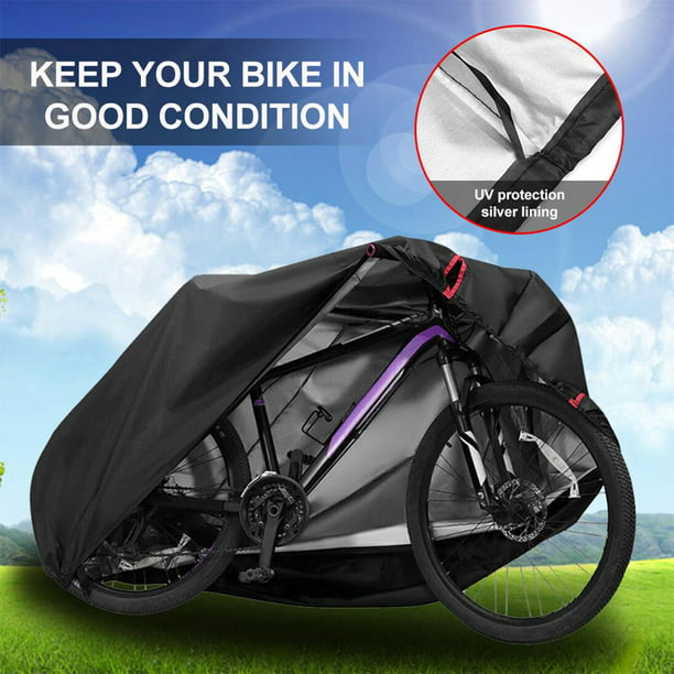 SUNFATT Fundas de bicicleta impermeables para almacenamiento al aire libre,  lona impermeable para bicicleta, para almacenamiento exterior, cobertizo