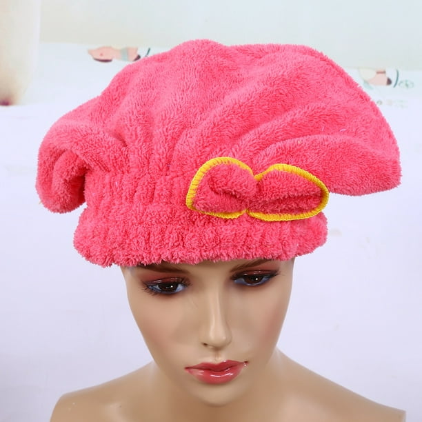 Toallas de microfibra para el pelo de las mujeres de secado rápido, toallas  para turbantes de cabello mojado para cabello rizado, toalla súper
