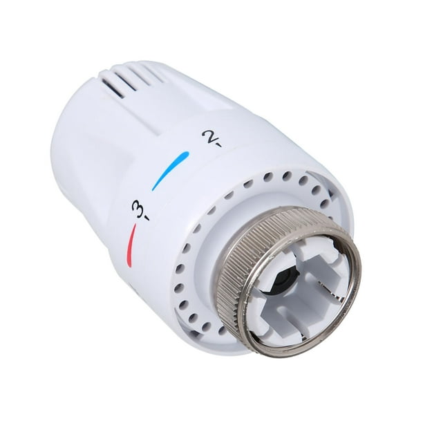 Válvula termostática del radiador de latón de 3/4 pulgadas Tipo recto Dn20  Válvula automática de control de temperatura Fl