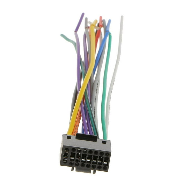 Cables ISO Kenwood de 16 Pines - Conector de radio - 2x Conector