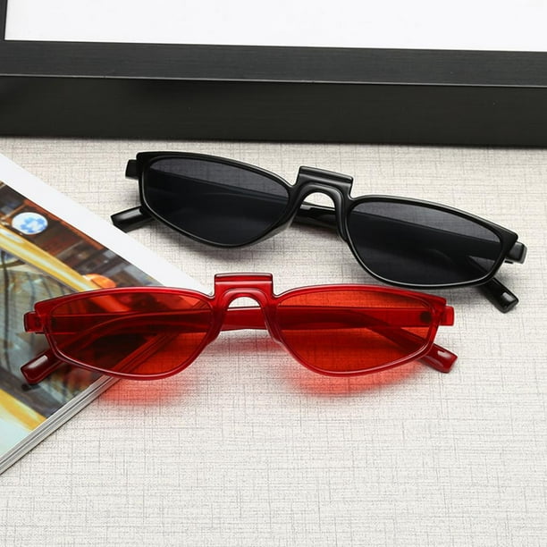 Gafas De Sol Lentes Para Hombres Mujeres Grande Men Women Sunglasses Red  Frame