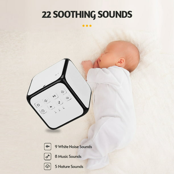 Máquina de ruido blanco de búho para bebé chupete de ruido blanco para bebé  12 sonidos relajantes para dormir ANGGREK Otros