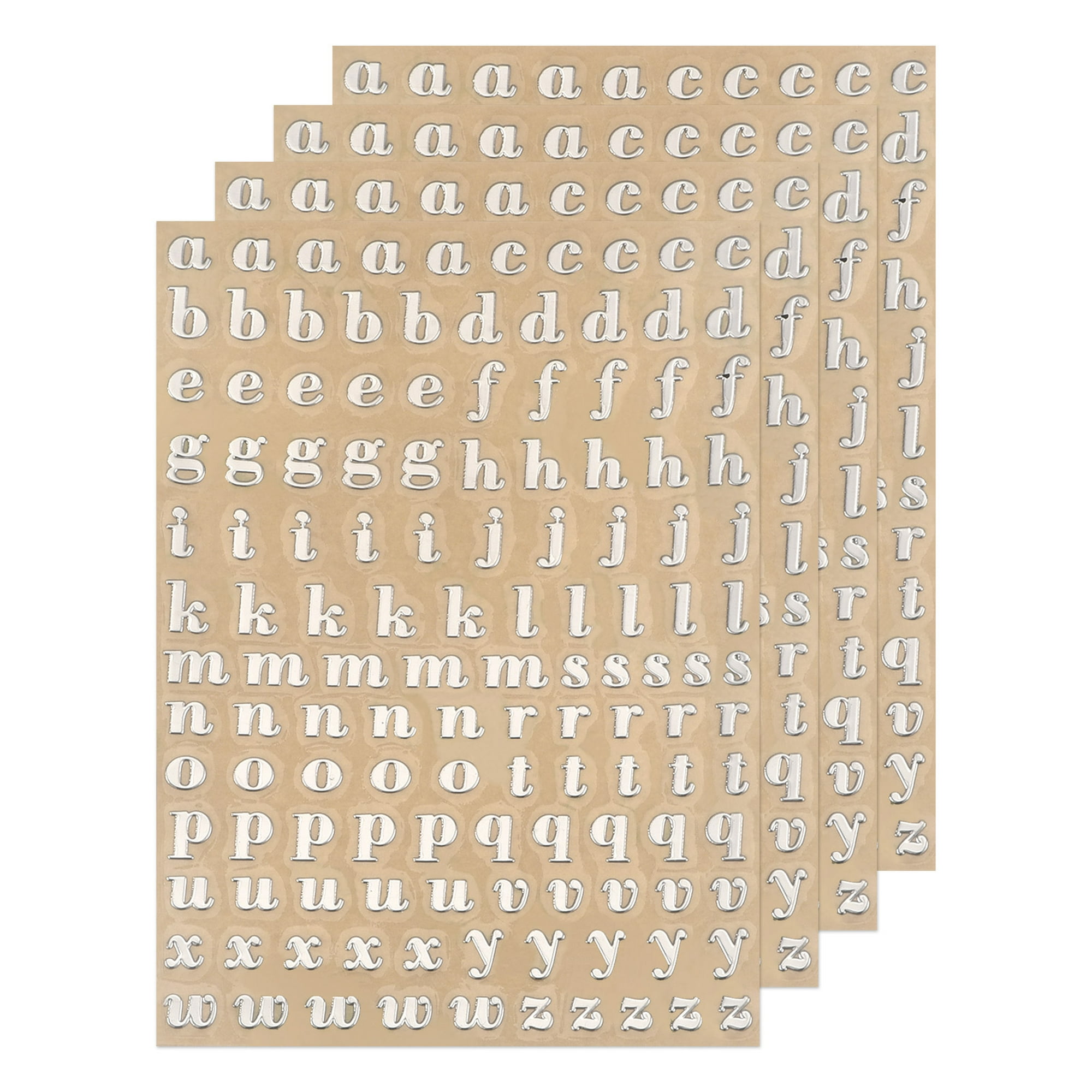 Adhesivo de vinilo con letras para posavasos Pegatinas de letras grandes  Resina -  México