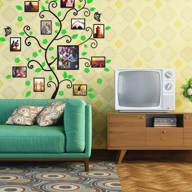 Calcomanías de pared creativas 3D decorativas para árbol genealógico  calcomanías decorativas para decoración de bricolaje para niños habitación  de – Yaxa Store