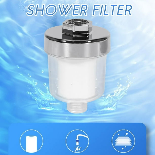 Filtro Purificador Agua Para Ducha Universal + 2 Repuestos