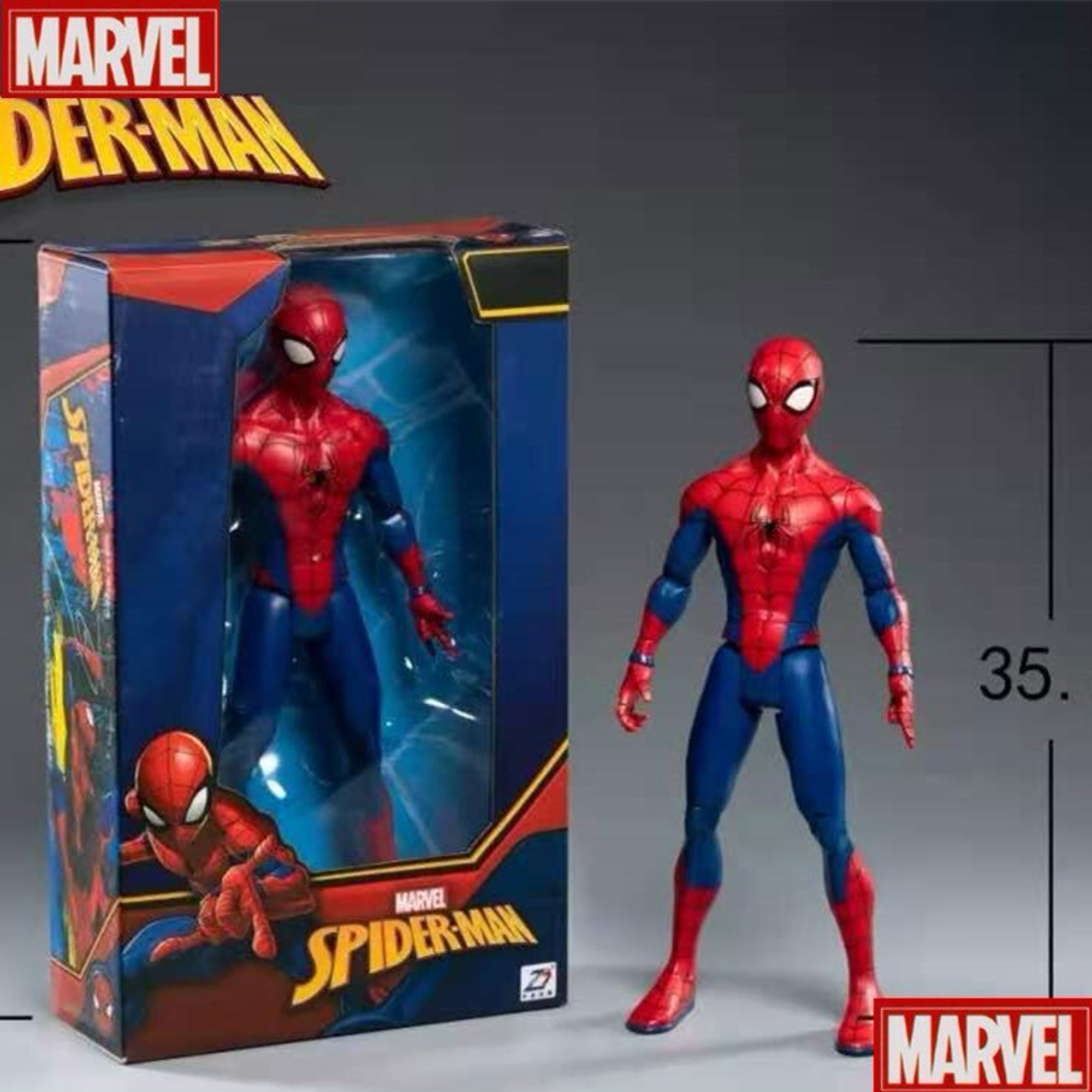 Figuras de acción de superhéroes de Marvel para niños, juguetes de PVC de  Disney, vengadores, Iron Man, Hulk, Thanos, luz intermitente en el pecho,  17cm Gong Bohan LED