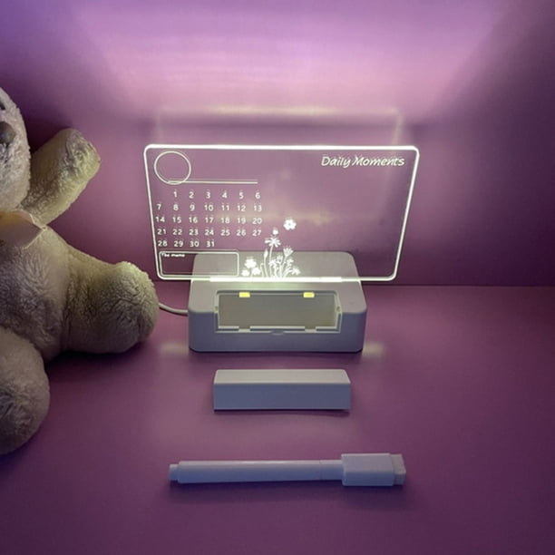 18 colores luces LED decoración de la habitación proyector 3d lámpara de  escritorio luces nocturnas para regalo de niños Ndcxsfigh Para estrenar