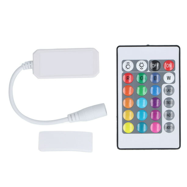 Sistema de iluminación LED RGB recargable, controlador inalámbrico