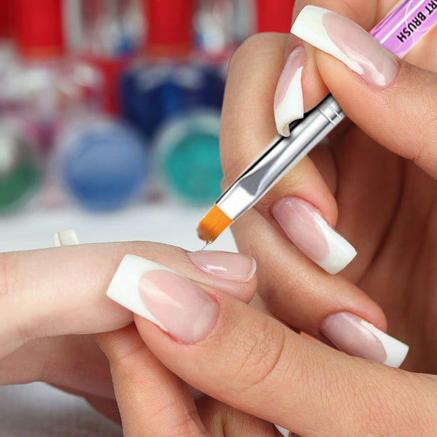 14 Uds Kit de pinceles para uñas acrílicas Nail Art Tips UV Gel