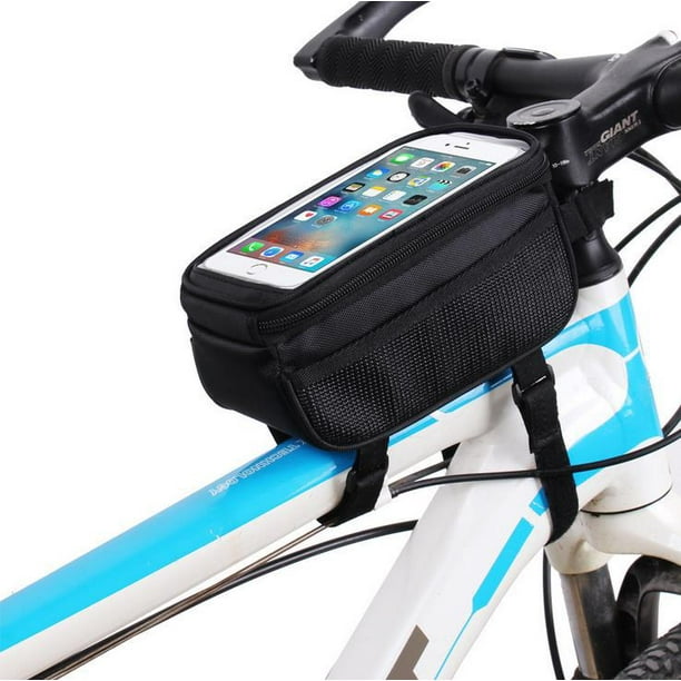 Bolsa Bicicleta Cuadro, Bolsas de Bicicleta, Bolsa Impermeable para  Bicicleta, Bolsa Táctil de Tubo liwang