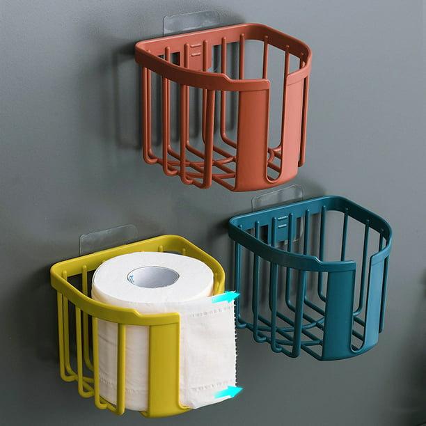  Portarrollos de papel higiénico plateado – Organizador de papel  higiénico de mariposa – Soporte de rollo de papel higiénico de latón –  Portarrollos de baño – Juego de accesorios de baño 