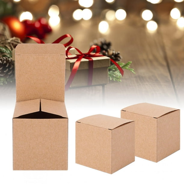 Cajas para manualidades 50 cajas plegables para regalos cajas de regalo  para fiestas de Navidad boda ANGGREK Otros