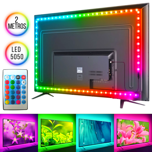 Tira de Luces LED TV Light USB RGB - Todo Mall