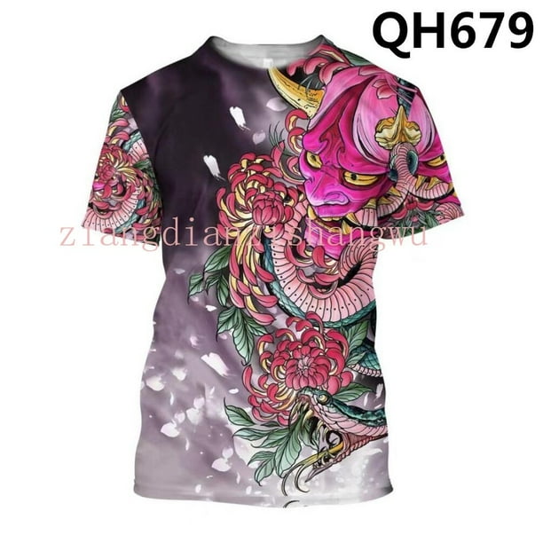 M-XXXL Nueva Camiseta De Manga Corta Japonesa Para Hombre the