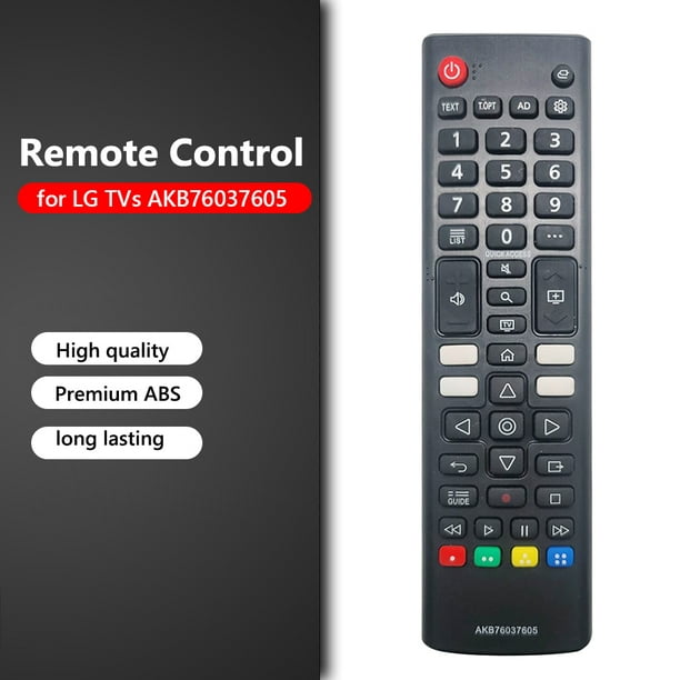 Mando a distancia portátil de control remoto universal para todos los LG  Smart TV LCD UHD Hugtrwg Para estrenar