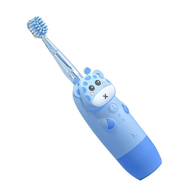 Cepillo de dientes eléctrico para niños con 6 cabezales de cepillo,  resistente al agua IPX7, temporizador inteligente incorporado. Levamdar