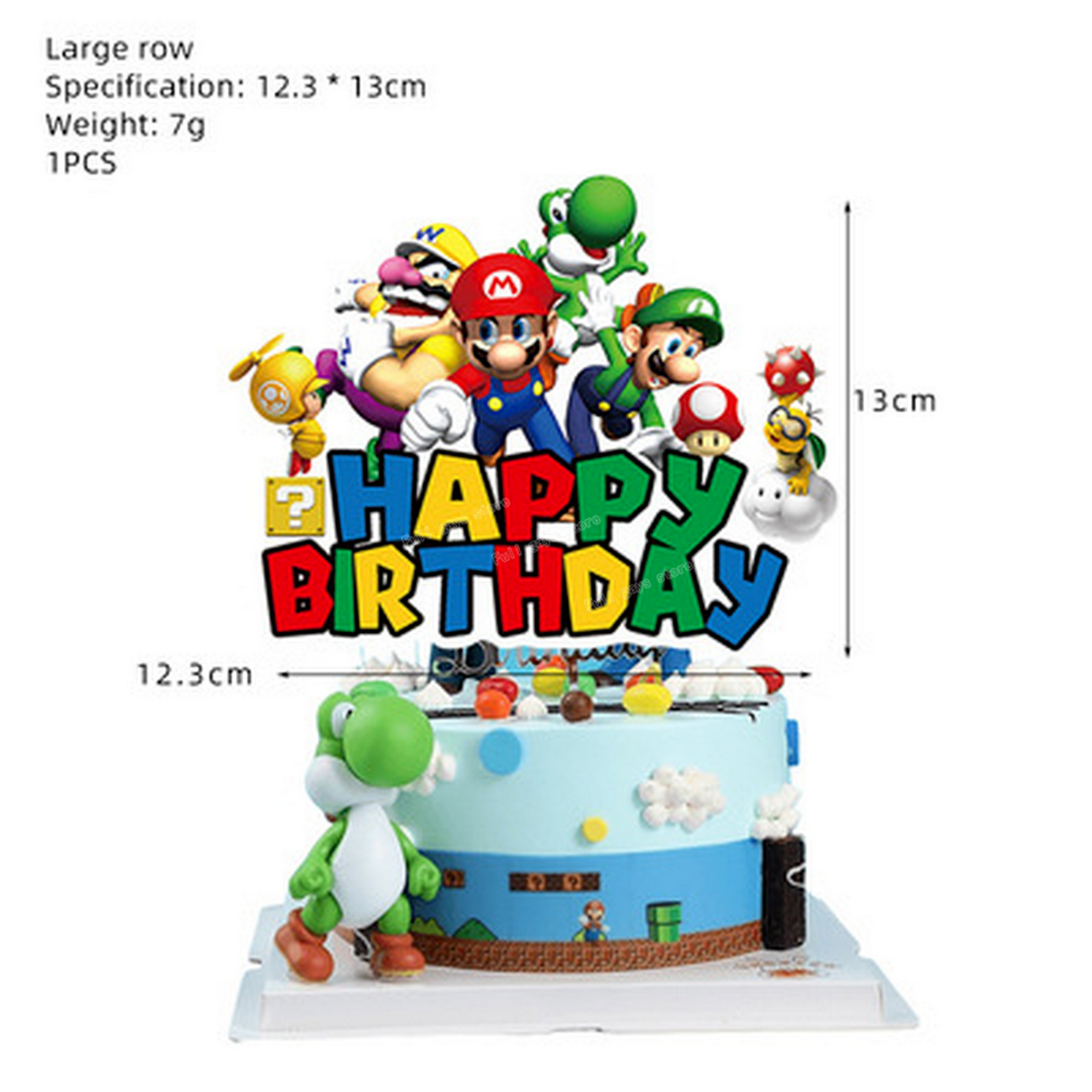 Globos de Super Mario Bros para fiesta de cumpleaños, vajilla desechable,  pancarta, plato para sombrero, decoración de Navidad