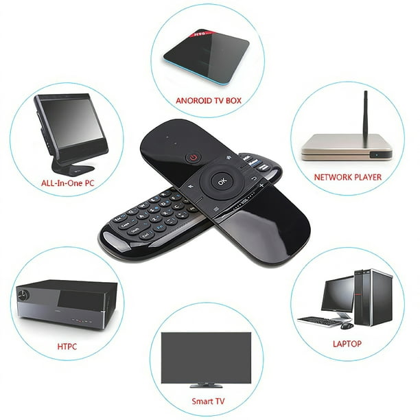 teclado para smart tv 2.4G inalambrico samsung Lg Android TV Box Proyector  HTPC 