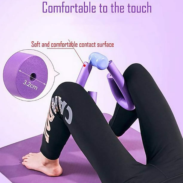 Ejercitador de piernas adelgazante aparato de entrenamiento de músculos  piernas delgadas Ehuebsd Fitness gimnasio brazos pecho cintura ejercitador  de muslos