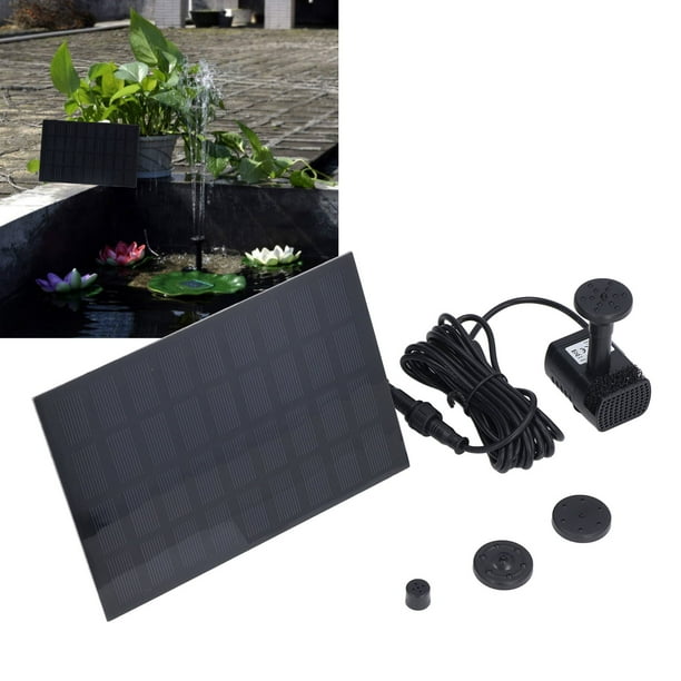 Kit de bomba de agua Solar, Panel de 800L/h, 12V, CC de bajo ruido