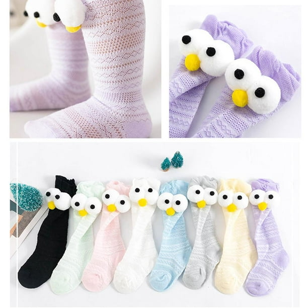 Medias para niñas DE algodon calcetines blancos colores de niña 5 Pares  OFERTa