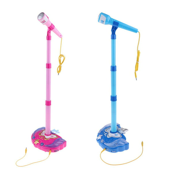 Changer Micrófono Juguete de para Pequeños con Apoyo,Luces de Colores,  Aplaudiendo Baoblaze Máquina de karaoke para niños