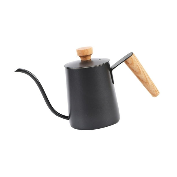 Tetera de goteo de café de mano, tetera portátil ligera resistente al  calor, tetera, tetera, cafetera, tetera para café, cocina, regalos de  Picnic 1 juego perfecl hervidor de café