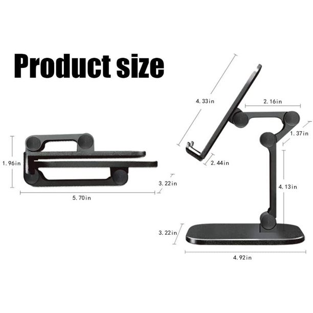 Soporte Para CELULAR O TABLET de Escritorio. CONTOYSA HD124 Negro