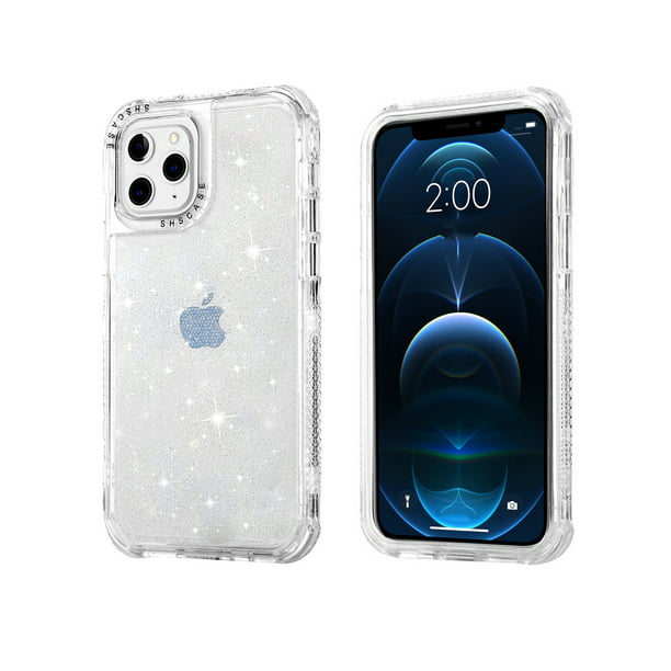 Protector cover funda para el Iphone 13 Pro Max Case Cover Moda Lujo Dorado