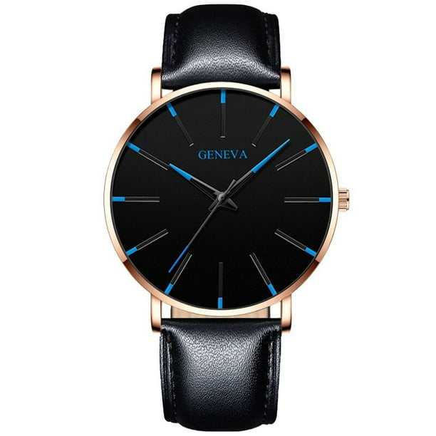 Reloj GENEVA + Pulsera para caballeros Ropa y accesorios Accesorios de Moda