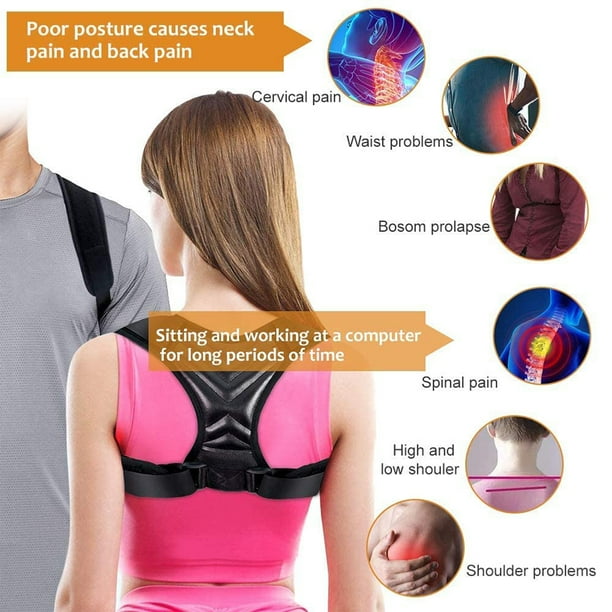 Masajeador Espalda Cuello Cervical Regalo Corrector Postural