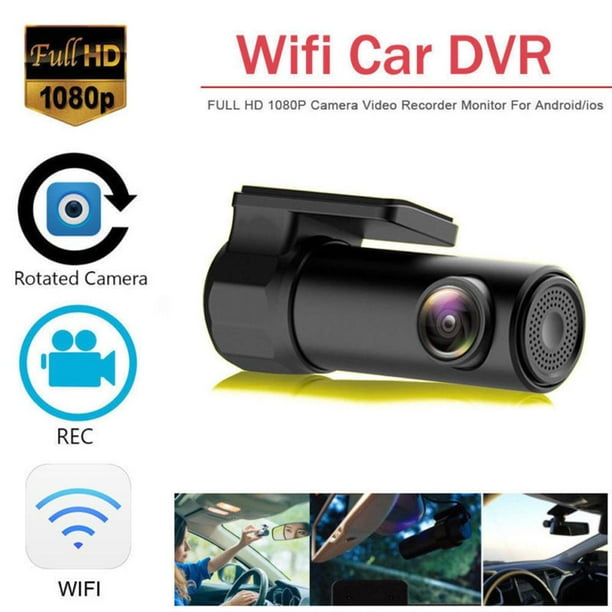 Grabadora de vídeo HD para coche, cámara de salpicadero oculta para  conducción de coche con 3