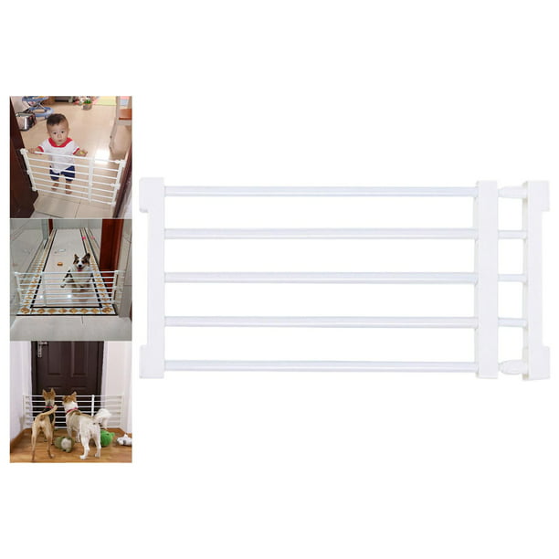 IRIS Puerta portátil expandible para mascotas de 24 a 39 pulgadas, barrera  ajustable para mascotas para cachorros, perros pequeños a medianos, se