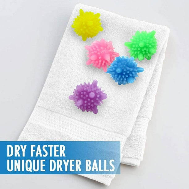 RV 20 bolas de lavado para lavadora, bolas de limpieza de ropa, 4,5 cm,  bola mágica de PVC para descontaminación por fricción, Bola de lavado de  ropa antibobinado Rojo Verde