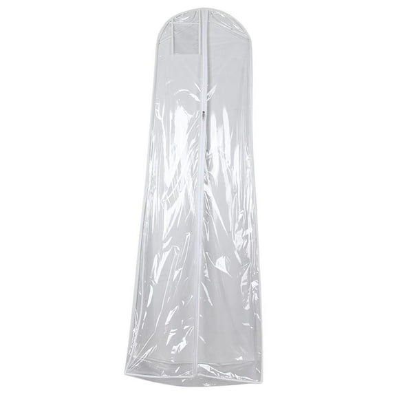 bolsa de ropa de cubierta de vestido largo transpirable para vestidos de novia vestidos de fiesta 18 colcomx cubierta de la prenda del vestido