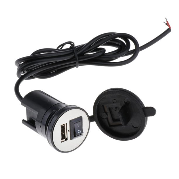 Adaptador de puerto de enchufe múltiple para coche, cargador empotrado,  Usb, 5V, DC, doble, 3.1A