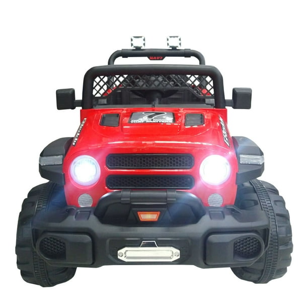 Carro Montable Electrica 12v Jeep 4x4 Niños 3 Años Camioneta