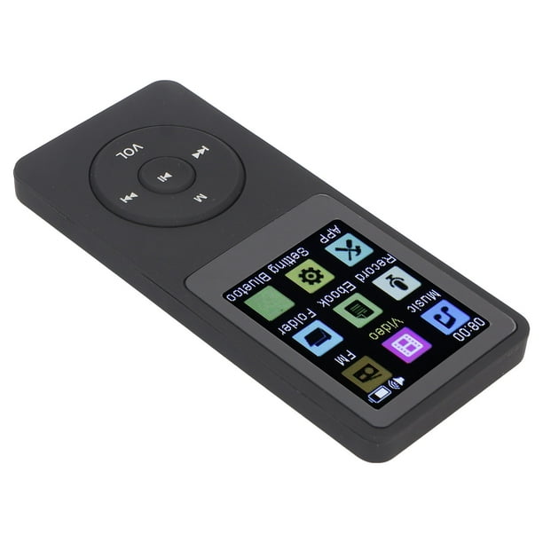 Reproductor MP3 Bluetooth Pantalla a color de 1,8 pulgadas Altavoz  incorporado Lector de libros elec Ticfox