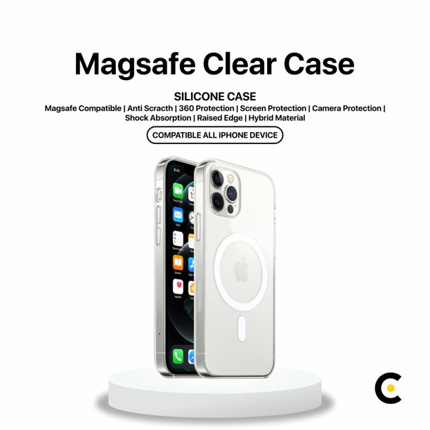 Funda transparente Premium con MagSafe para iPhone 13 Pro