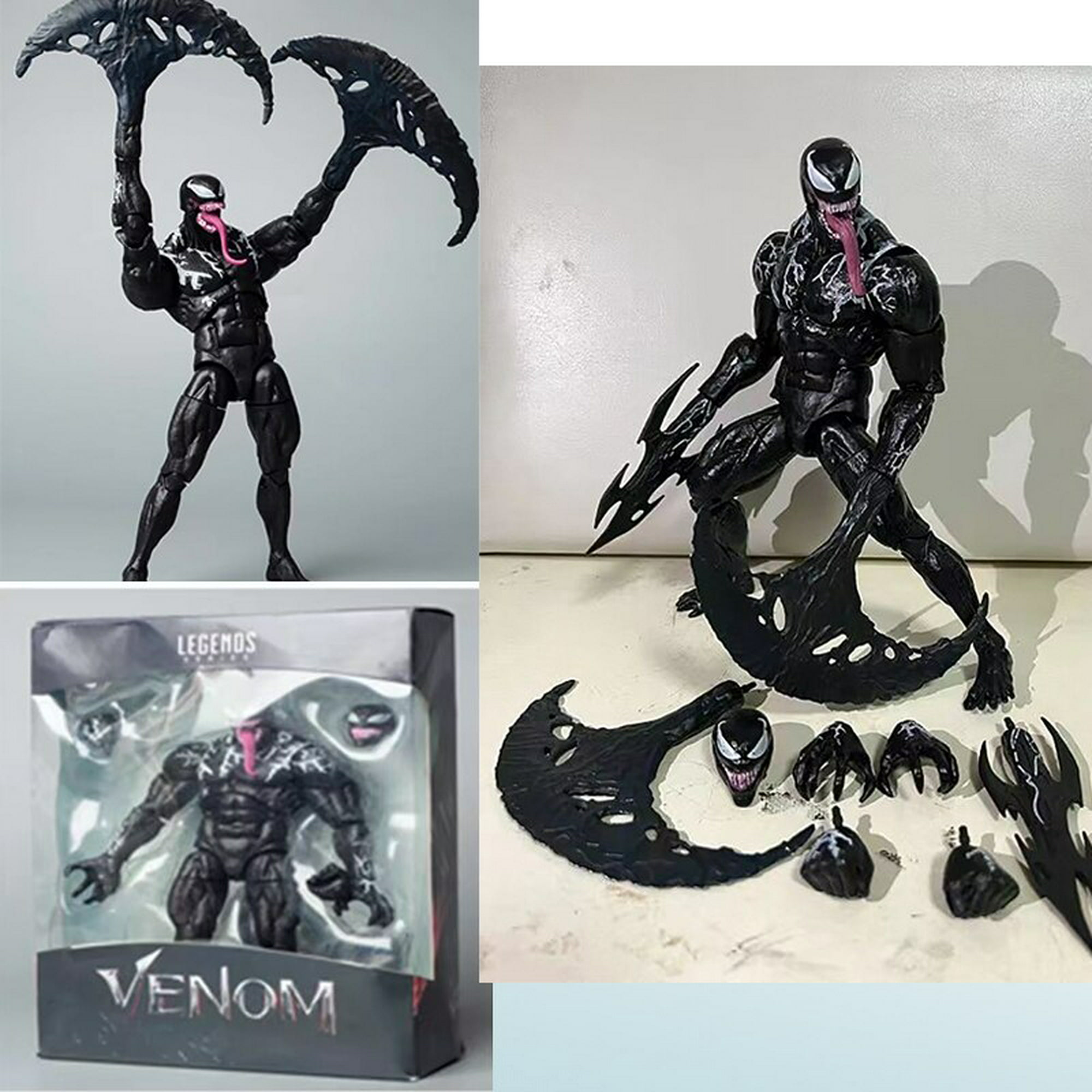 Venom Legends Series - Figuras de acción de Venom - Figura de acción  Carnage - Figura de acción de Venom Carnage de 7 pulgadas, juguetes