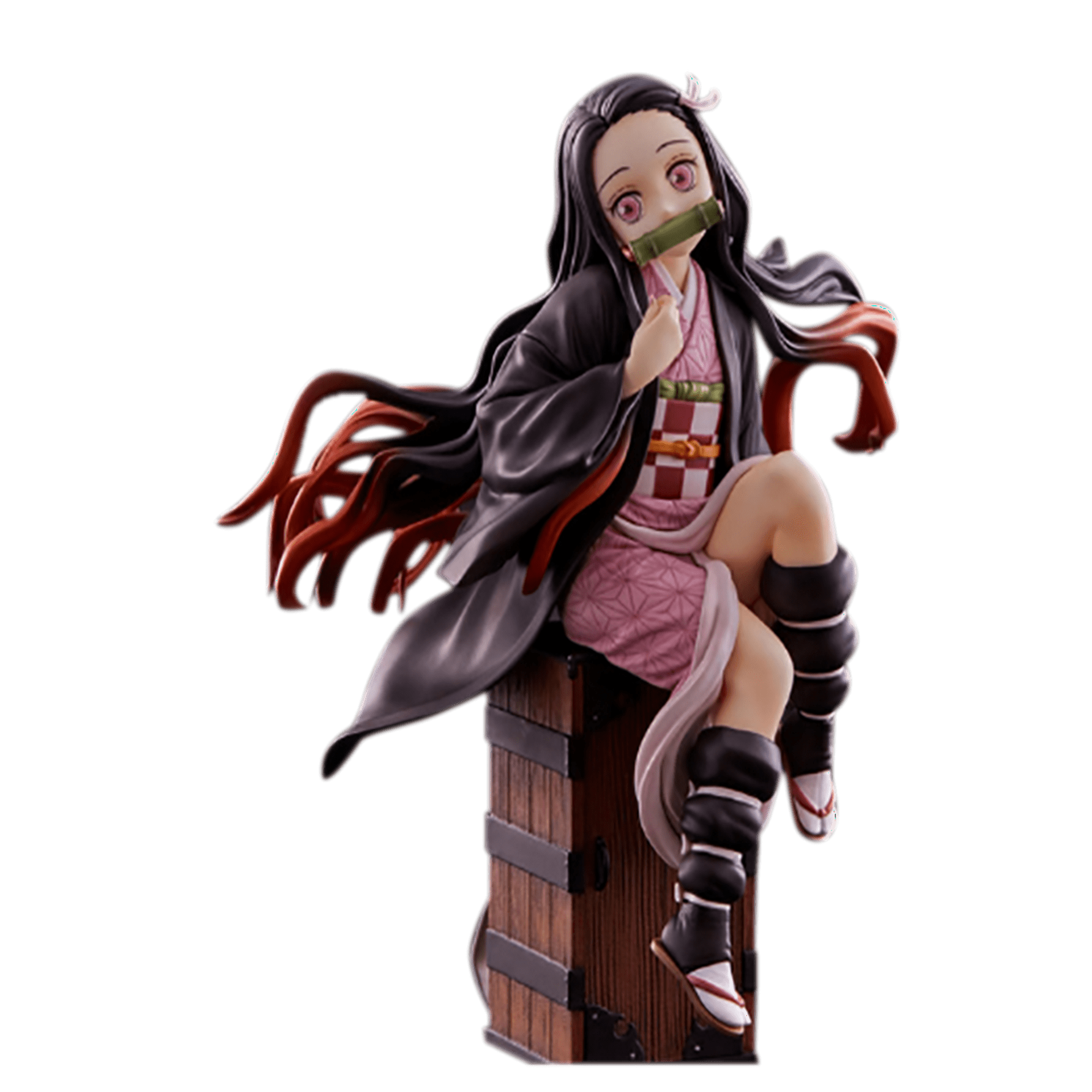 Figura De Anime Demon Slayer Kimetsu No Yaiba Kamado Tanjirou Nezuko Figuras De Acción 8783