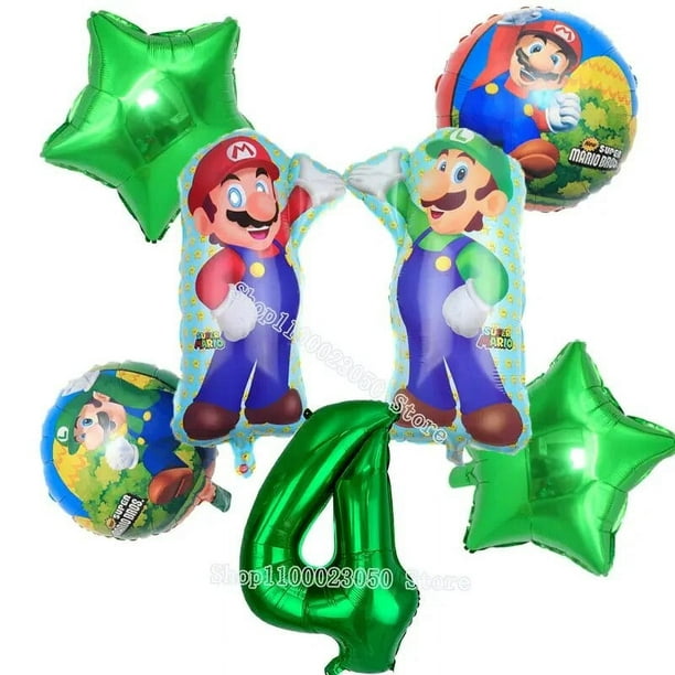Super Mario Party  Fiesta de mario bros, Decoracion de mario bros, Cumple de  mario bros