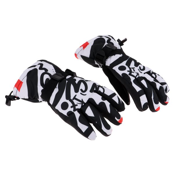 Alpinestars Guantes de Moto de Cobre, Color Negro y Blanco, Talla