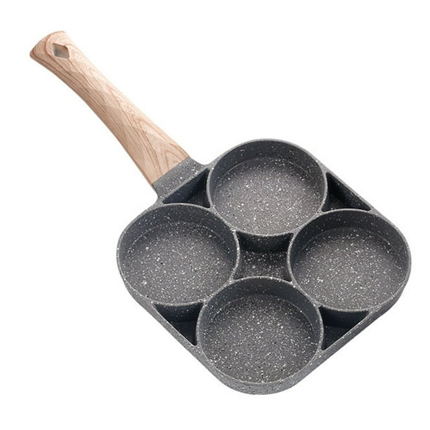  IAXSEE Sartén antiadherente para panqueques de 4 tazas de  utensilios de cocina para panqueques, sartén de tortilla de aleación de  aluminio : Hogar y Cocina