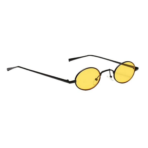 de sol ovaladas para montura metálica - amarillo, Sunnimix Gafas de sol de mujer de moda | Walmart en línea