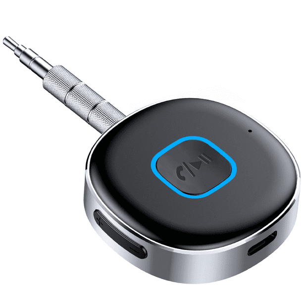 Receptor Bluetooth para coche Bluetooth Manos libres Teléfono Receptor de  audio AUX Adaptador Bluetooth Levamdar 223558