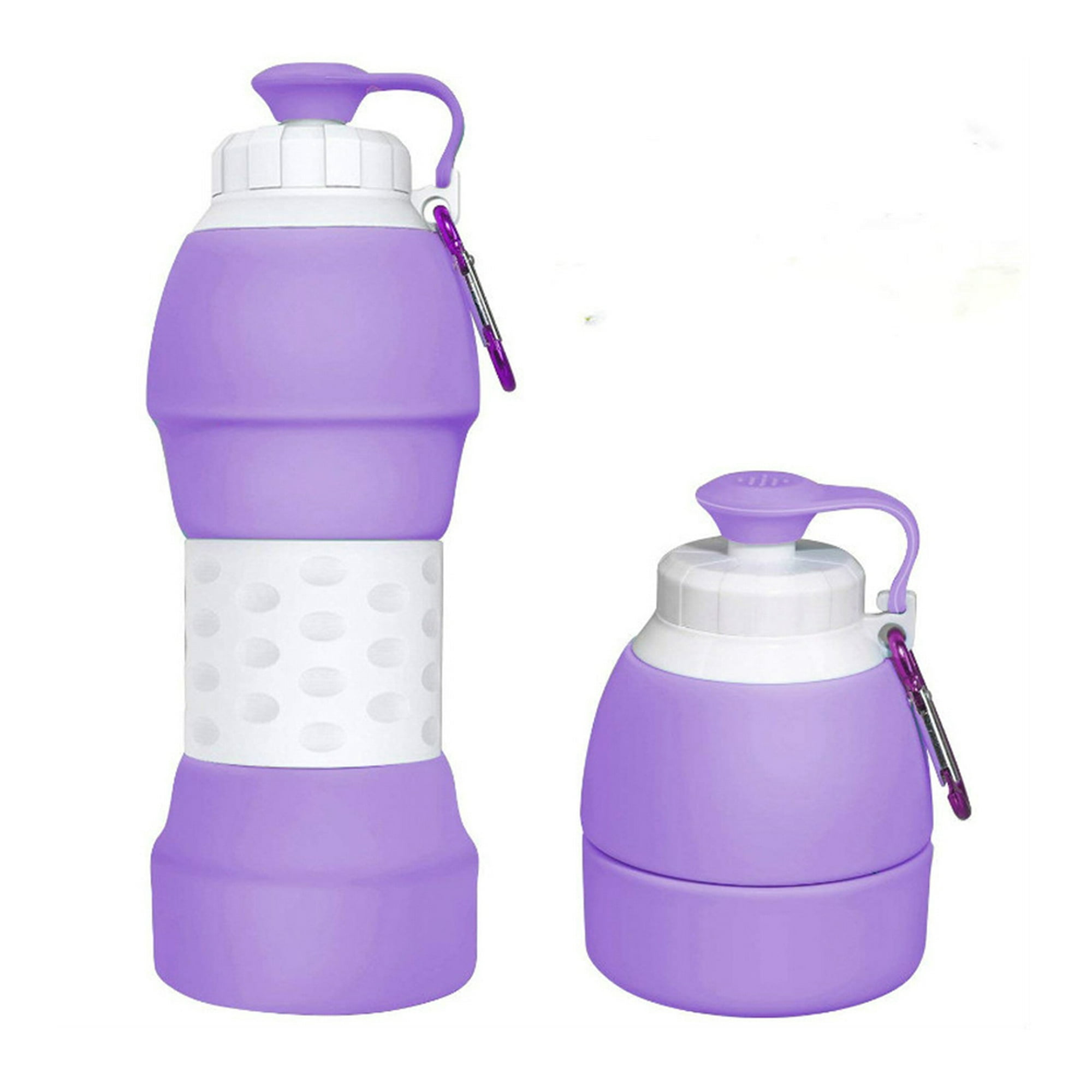 Botella Plegable de Silicona de Grado Alimenticio de 550ml MEIMIA 1012