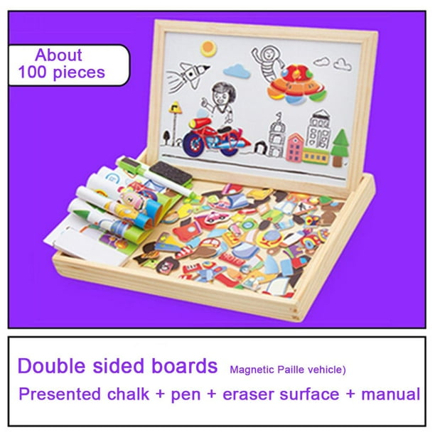 Juguetes Educativos de para niñas de dibujo rompecabezas juegos de aprendizaje cumpleañ tablero de dibujo | Walmart en línea