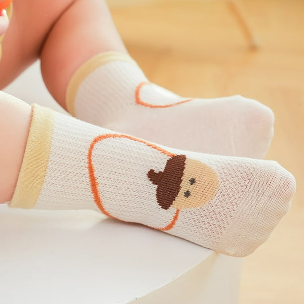 Calcetines de algodón para bebé, primavera e invierno, gruesos, cálidos,  recién nacidos, calcetines para bebé, niño, niña, calcetines Sokken para el